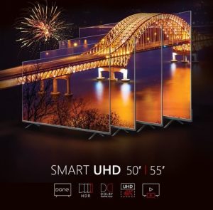 تلویزیون ال ای دی هوشمند دوو مدل DSL-55MS3100U سایز ۵۵ اینچ