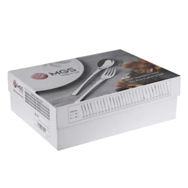 سرویس قاشق و چنگال 106 پارچه ام جی اس مدل df044