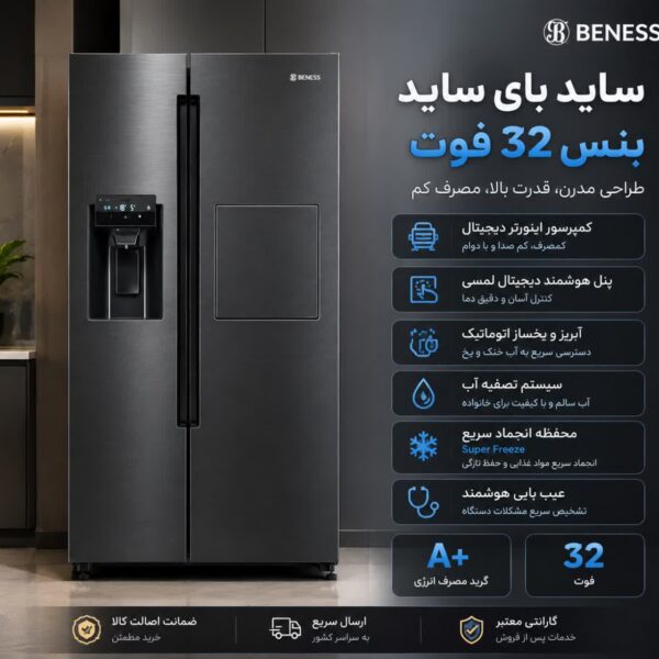 ساید بای ساید بنس ۳۲ فوت مدل اگنس